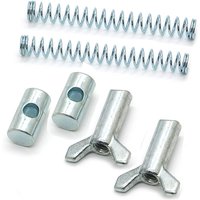 Rear Brake Cable Wing Nut Adjustment For Honda ATV Arm Joint&Spring RANCHER 350-420 TRX300 TRX250 TRX200 TRX125 ATC125 ATC250