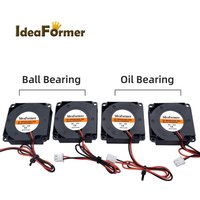1 Pcs 3D Printer Blower Cooling Fan 4010 12/24V With Ball or Oil bearing 40x40x10mm Turbo Blower Fan Radiator 3D Printer Parts