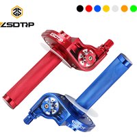 ZSDTRP 22mm universel CNC aluminium accélérateur accélérateur torsion poignées guidon pour moto cyclomoteur Scooter vélo M10 * 1.5