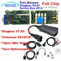 Diagbox V9.91 Vollchips Gold Edge Lexia3 PP2000 PSA XS Evolution V7.83 Lexia für Citroen/Peugeot Super Firmware 921815 C Lexia 3