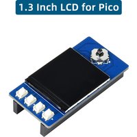 Raspberry Pi Pico W 1.3 Inch LCD Display Module for Pico 65K RGB Colors 240×240 Pixels Embedded ST7789 Driver SPI Interface IPS