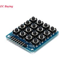1pc 4x4 Keypad MCU Accessory Board Module Matrix Keyboard 16 Key Buttons For Arduino