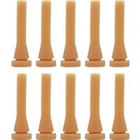 10PCS Poultry Rubber Rod 6cm Chicken Pigeon Quail Rubber Plucking Fingers Plucker Rod Plucking Fingers Removal Machine Stick