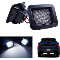 2 Stück weiße LED-Kennzeichenbeleuchtung für Ford F-150 F150 Raptor ab 2015, Rückleuchten, Xenon, 6000 K