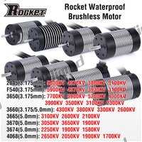 Rocket 2845 F540 3650 3660 3665 3670 3674 4068 Waterproof Brushless Sensorless Motor for Traxxas WLtoys 10428 12428 1/12 RC Car
