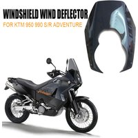 Motorcycle Windshield Windscreen Front Wind Deflector Airflow For KTM 950 990 S/R Adventure 2004-2013 2005 2006 2007 2008