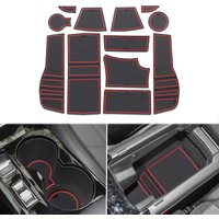 Anti-Slip Gate Slot Cup Mat for Peugeot 2008 e-2008 GT Line 2019 - 2024 Non-Slip Pad Accessories Styling
