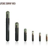 50pcs/lot 125KHZ/134.2KHZ 2.12*12mm/1.4*8mm Microchip Animal RFID Tag With EM4305 Chip ISO11784/5