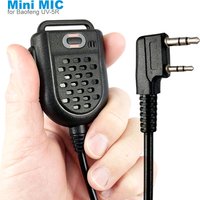 Mini PTT Shoulder Speaker Mic Microphone For KENWOOD TK-3107 BAOFENG UV-5R 10R 13 16 17 18 21 Pro BF-888s T20 F22 Walkie Talkie