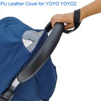 KID COLU ® Accessoires de poussette pour bébé, étui de protection en cuir PU, housse d'accoudoir et poignée pour poussette Babyzen Yoyo Yoyo2