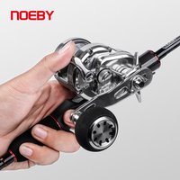NOEBY Slow Jigging Fishing Reel 25kg Max Drag 5.2:1 Saltwater Trolling Aluminum Alloy Boat Lure Casting Fishing Reel