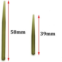 30PCS Carp Fishing Anti Tangle Sleeve Accessories Helicopter Rig Tubing Hook Swivel Connector Sleeve for Fishing Line Protection