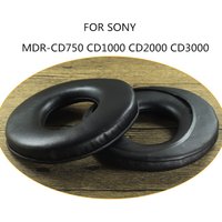 Sheepskin Earpad FOR SONY MDR-CD750 CD1000 CD2000 CD3000 Headphones Replacement Ear Pads Pillow Ear Cushions Cover Cups Protein