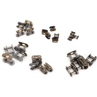 Black 5pcs/lot 25H/T8F/415H/420/428/520/530 Chain Master Link Pocket Dirt Pit ATV Quad Go Kart E Gas Scooter Motorcycle