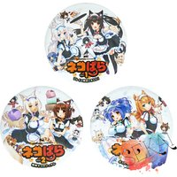 NEKOPARA Anime Game Badge Chocola Vanilla Cinnamon Maple Coconut Azuki Metal Badge Brooch Pins