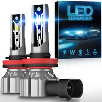 H7 H8 LED antibrouillard 12000LM Canbus H11 phare 9005 HB3 9006 HB4 9012 HIR2 voiture Anti-buée ampoule pour Audi BMW VW Benz Toyota