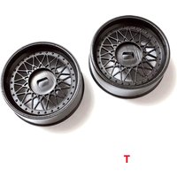 GT55racing MINI-Z AWD BBS Plastic Wheels Black (Diameter 20mm, 2PCS)