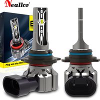 2x HIR2 9012 Canbus No Error H11 H8 LED White Led Fog Lights H4 LED Bulb Car Driving Running Lamp for BMW Toyota Skoda Ford Lada