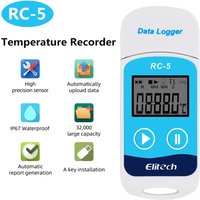 Temperature Humidity Data Logger RC-4/4HC/5/5+/GSP-6/GSP-6 Pro AB-10T/ Digital USB NTC Sensor High Precision Recorder