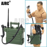 1/10 Scale Radio Station Phone For 1:10 RC Crawler Axial SCX10 90046 D90 D110 TF2 Traxxas TRX-4 RC Car Accessories Radio station