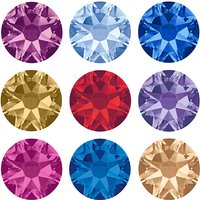YANRUO 2088 Non Hotfix 8 Big 8 Small DIY Strass Crystal Stick On Nails Flat Back Rhinestones For Nail Art Decorations image 4