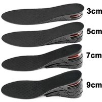New Invisible Increase Height Insole Foot Pad Heightening Cushion Lift Adjustable Cut Shoe Heel Insert Taller Support Absorbing