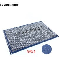 1pcs DIY 10*15CM Blue Single Side Prototype Paper PCB Universal Experiment Matrix Circuit Board 10x15CM For Arduino