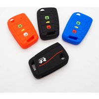 Cocolockey Silicone Car Key Remote Cover Case for Vw Polo Gol 2016 Golf 7 MK7 Bora Passat Touran Tiguan 3 Buttons Key Protector