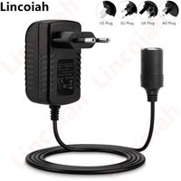AC 110V/220V DC 12V 2A for Car Cigarette Lighter Power Adapter Socket 220V to 12 V Volt Charger Converter Home Parts