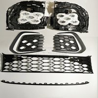 Osmrk Front Bumper down Grill Grille fog lamp cover frame trim bracket for Volkswagen vw Golf 8 GTI 8Rline автомобильные товары