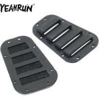 YEAHRUN 2Pcs Plastic Hood Vent Louvre Intake Grille Cover for TRX-4 TRX4 1/10 RC Crawler Car Body Parts Accessories