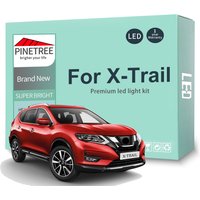 Car Led Interior Light Kit For Nissan X-Trail X Trail XTRAIL T30 T31 T32 2001- 2016 2017 2018 2019 2020 LED Bulbs Canbus