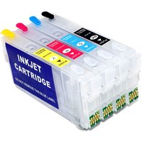 Europe 405XL Refillable Ink Cartridge With Chip For Epson WorkForce WF-7830 WF-7835 WF-7840 WF-3820 WF-3825 WF-4820 WF-4825 4830