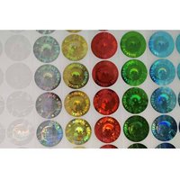Hologram Tamper Proof Sticker Earth Pattern Warranty VOID Seal Genuine Guarantee Security Round One Time Use Holographic Label