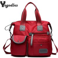 Sacs à main décontractés multifonctions pour femmes grande capacité messager fourre-tout en Nylon sacs à bandoulière sac à bandoulière fourre-tout Bolsa Feminina