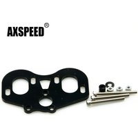 AXSPEED Aluminum Alloy Dual Motor Mount Kit for Axial SCX10 90047 Wrangler 1/10 RC Crawler Car Truck Model Upgrades Parts