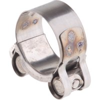 Motorcycle Exhaust Pipe Clamps Clip Fit Size 32-35 / 36-39 / 40-43 / 44-47 / 48-51 / 52-55mm Stainless Steel Exhaust Clamp