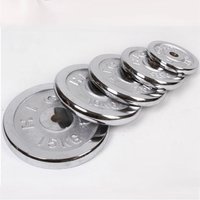 1Pcs 0.5-1.75kg Gym Fitness Barbell Dumbbell Plate Disc Apply to 25mm Diameter Rod Lift Training Equipment Muscle Weight Exercis