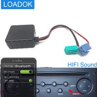 Voiture Bluetooth 8pin 6pin pour Renault mise à jour câble AUX auxiliaire Bluetooth autoradio Clio trafic pittoresque Skyexpert Hifi son