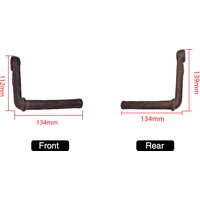 Alconstar Motorcycle Retro Pedal Assembly for Ural CJ-K 750 BMW R12 R1 R71 Ural M72