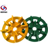 RIJILEI 7 Inch Metal Bond Grinding Disc 180mm Grinding Wheel For Auto Polishing Machine Grinding Abrasive Tools For Stone MG01