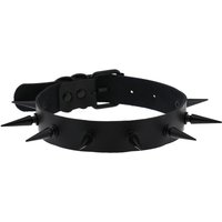 Goth Spiked Choker Collar Women Pu Leather Choker Necklace Punk Gothic Accessories Halloween Jewelry