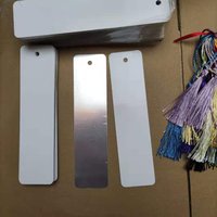 10pcs/lot Sublimation Blank Metal Bookmark For Dye Sublimation Printing Transfer DIY Craft