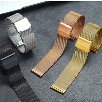 Bracelet en métal pour Samsung Galaxy Watch 3, Active 2, Gear ltS3, Huami, Amazfit, Gtr, Bip, Huawei, Bracelet, 20mm, 22mm, 40mm, 44mm