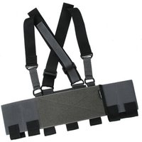 Tactical Chest Mount Airgun MOLLE Gear, Lightweight Laser-Cut Hunting Vest Magazine Pouch