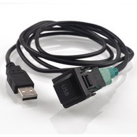 DIY Car USB Adapter Audio USB Cable Switch for VW Golf MK5 MK6 VI 5 6 Jetta CC Tiguan Passat B6