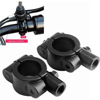 Handlebar Mirror Adapter Mount Holders Bracket Clamp 8mm 10mm Universal Motorcycle Handle Bar Bike