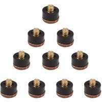 Sharron Pool Cue Stick with Screw-on and Glue-on Tips Cue Replacement 10PCS/Lot