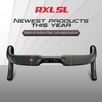 Cycling Gravel Bike Speed Handlebars RXL SL 31.8 Carbon Road Handlebar For Bicycle Internal Routing UD Matte Drop Handle Bar