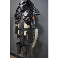 halloween alien predator costume Bar Halloween party Costume Jagged Warrior Armor Cosplay